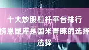 十大炒股杠杆平台排行榜恩昆库是国米青睐的选择