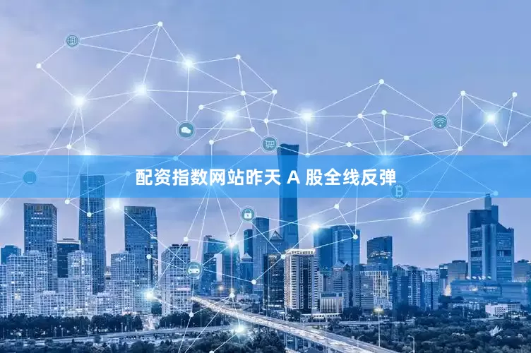 配资指数网站昨天 A 股全线反弹